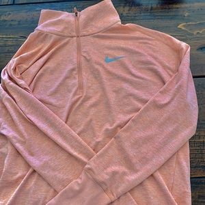 Nike Women's Pro Warm  Zip Long Sleeve Shirt